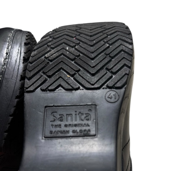 Sanita Professional Cabrio black women size 9.5-10 narrow NEW - Picture 13 of 16